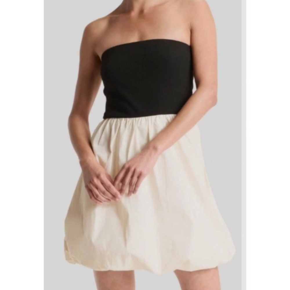 A New Day Women's Tube Bubble Mini Strapless A-Line Dress XXL